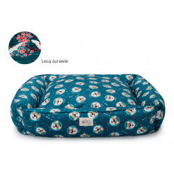 Legowisko Psiokąt Hevea Psie Historie ART 105x70 (Dżungla)