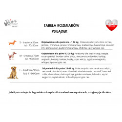 Legowisko ortopedyczne Psilądek Hevea Psie Historie ART 90x90 (Ryby Karaiby)