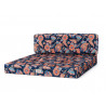 Legowisko Hevea Psie Historie Tapsian 140x90 (Bombaj fiolet-fuksja)