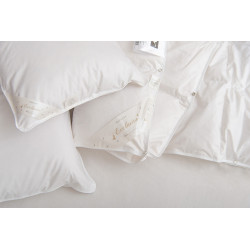 DREAM poduszka trzykomorowa puch 90% Biały 50x70cm - AMZ