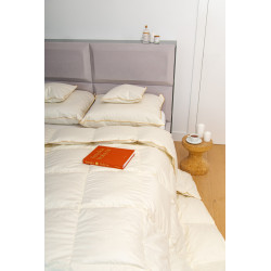BASIC poduszka puch 70% Kremowy 40x60cm - AMZ