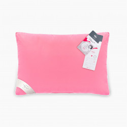 BASIC poduszka puch 70% Różowy 50x60cm - AMZ