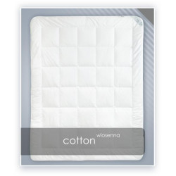 COTTON kołdra wiosenna włókno DREAMFILL Biały 180x200cm - AMZ