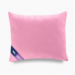 MIKROFIBRA poduszka pikowana antyalergiczna Różowy 40x60cm - AMZ