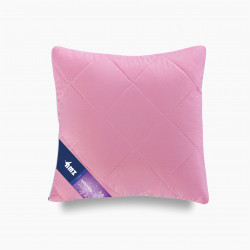 MIKROFIBRA poduszka pikowana antyalergiczna Różowy 50x70cm - AMZ