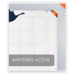 ANTYSTRES Active kołdra całoroczna antyalergiczna Biały 180x200cm - AMZ