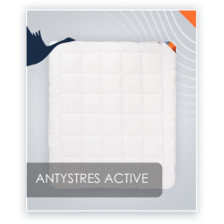 ANTYSTRES Active kołdra "4 PORY ROKU" antyalergiczna Biały 200x220cm - AMZ