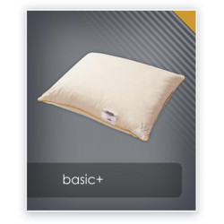 BASIC+ podwyższona poduszka puch 70% Biały 70x80cm - AMZ