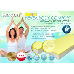 Materac z lateksem Hevea Body Comfort 200x160 (Aegis Natural Care)