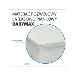 Materac z lateksem Hevea Baby Max 130x70 (Aegis Natural Care)