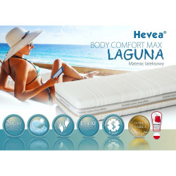 Materac z lateksem Hevea Comfort Body Max Laguna 200x80 (Aegis Natural Care)
