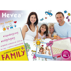 Materac lateksowy Hevea Family 200x100 (Aegis Natural Care)