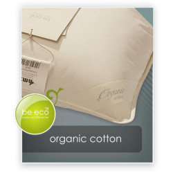 ORGANIC COTTON poduszka puch 90% Naturalny 40x40cm|40x60cm|50x60cm|50x70cm|70x80cm - AMZ