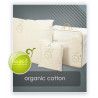 ORGANIC COTTON poduszka puch 90% Naturalny 40x40cm|40x60cm|50x60cm|50x70cm|70x80cm - AMZ