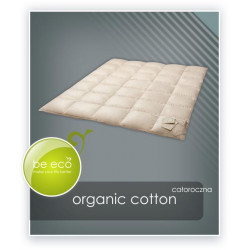 ORGANIC COTTON kołdra całoroczna puch 90% Naturalny 155x200cm - AMZ