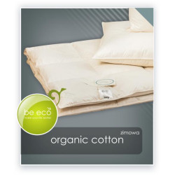 ORGANIC COTTON kołdra całoroczna puch 90% Naturalny 155x200cm - AMZ