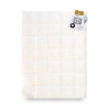 SILVER PRESTIGE kołdra całoroczna, puch 100% Srebrzysty krem 200x220cm - AMZ