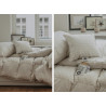 SILVER PRESTIGE kołdra całoroczna, puch 100% Srebrzysty krem 200x220cm - AMZ
