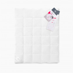 BASIC kołdra całoroczna puch 70% Kremowy 180x200cm - AMZ