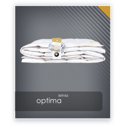 OPTIMA kołdra letnia, puch 85% Biały 135x200cm|155x200cm|180x200cm|200x200cm|200x220cm|220x240cm - AMZ