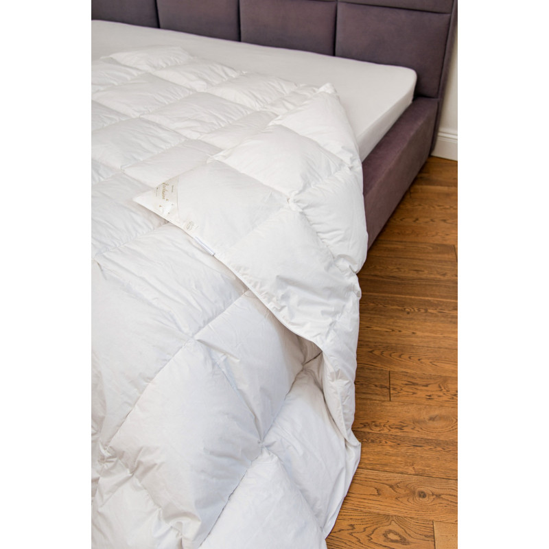 OPTIMA kołdra całoroczna, puch 85% Biały 180x200cm - AMZ