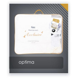 OPTIMA kołdra całoroczna, puch 85% Biały 200x200cm - AMZ