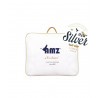 SILVER PRESTIGE poduszka trzykomorowa puch 100% Srebrzysty krem 50x60cm - AMZ
