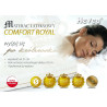 Materac lateksowy Hevea Comfort Royal 200x160 (Aegis Natural Care)