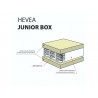 Materac kieszeniowy Hevea Junior Box 200x90 (Aegis Natural Care)