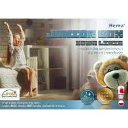 Materac kieszeniowy Hevea Junior Box 200x90 (Aloe Green Power)