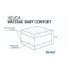 Materac z lateksem Hevea Baby Comfort 130x70 (Aegis Natural Care)