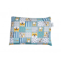 Poduszka lateksowa Hevea Milusie 40x30 (Corgi Patchwork)