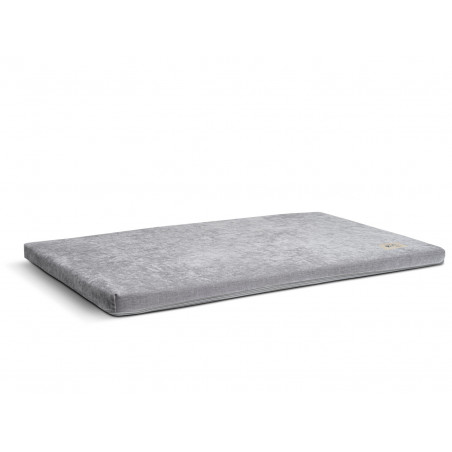 Materac lateksowy Hevea Psie Historie turystyczny 95x60 (szary jasny)