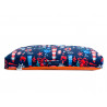 Legowisko Hevea Psie Historie PodUszkowiec ART 120x80 (Uśpiony Granat)