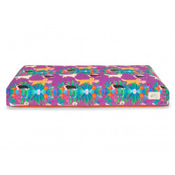 Legowisko Hevea Psie Historie PodUszkowiec ART 65x40 (Uśpiony Granat)