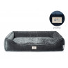 Legowisko Leniowisko Hevea Psie Historie 75x50 (szary ciemny)