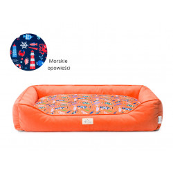 Legowisko Leniowisko Hevea Psie Historie ART 95x60 (Żar Tropików)