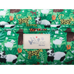 Legowisko Psiokąt Hevea Psie Historie ART 75x50 (Ryby Karaiby)